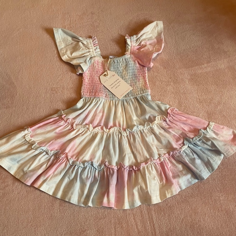 Ivy City Co Mini Cotton Candy Dress Size 2T